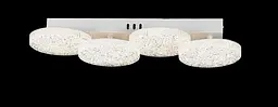 Люстра стельова LED Splendid Ray L3180/4L, 80W, біла, з пультом, 4 лампи, димер, сучасний стиль - мініатюра 4