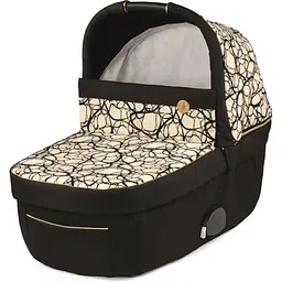 Коляска Peg-Perego Veloce Grafic Gold, 3 в 1, золота з чорним (PACK-VEL31SL50RO01) - мініатюра 9