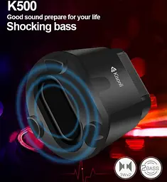 Компьютерная колонка Kisonli K500, 6W, для ПК и ноутбука - мініатюра 5
