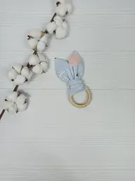 Набір плед з гризунецем a.l.babybox Панда на кульках - мініатюра 3