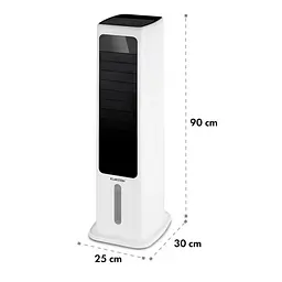 Мобільний кондиціонер вентилятор Klarstein Skytower 360° Smart Air Cooler4-в-1 (10035818) - мініатюра 10