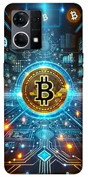 Чохол Demsky Neo bitcoin для Oppo Reno 7 4G