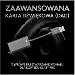 Ігрові навушники Logitech G PRO X Wireless Lightspeed для ПК чорні (981-000907) 981-000907 - мініатюра 5