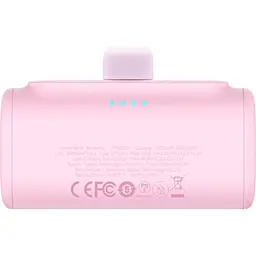 Зовнішній акумулятор Baseus Compact Type-C Edition 5000mAh 20W Pink P10068306413-00 [132863] - мініатюра 3