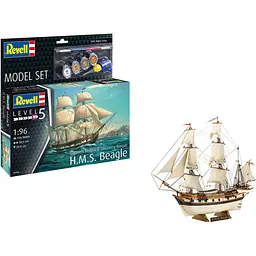 Збірна модель Revell Барк H.M.S. Beagle рівень 5, масштаб 1:96, 178 деталей (RVL-05458) - мініатюра 2