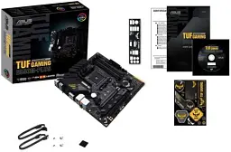 Мат.плата AM4 (B550) Asus TUF GAMING B550M-PLUS, B550, 4xDDR4, CrossFire, Int.Video(CPU), 4xSATA3, 2xM.2, 1xPCI-E 16x 4.0, 1xPCI-E 16x 3.0, 1xPCI-E 1x 3.0, ALC S1200A, RTL8125B, 8xUSB3.2/6xUSB2.0, HDMI/DP, MicroATX - мініатюра 5