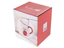 Глечик Lefard Hot Vegetables, 1,25 л, червоний (940-293) - мініатюра 2