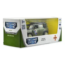 Автомодель TechnoDrive Шеврони Героїв Land Rover Defender 110 25 ОПДБр (250289M) - мініатюра 14