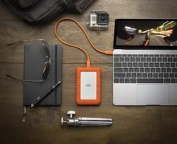 Зовнішній жорсткий диск LaCie USB-C 4TB Rugged 2.5" STFR4000800 - мініатюра 9