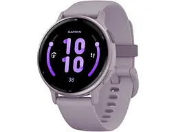 Смарт-годинник Garmin vivoactive 5 Metallic Orchid Aluminum Bezel with Orchid Case and Silicone (010-02862-13/53) - мініатюра 1