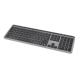 Клавіатура REAL-EL RK-737W Wireless/Bluetooth Black/Grey (EL123100060) - мініатюра 3