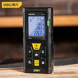Лазерний вимірювач відстані 60 м Deli EDL4168 - мініатюра 2