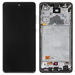 Дисплей Samsung A725 Galaxy A72, A726 Galaxy A72 5G, чорний, з рамкою, Original (PRC)