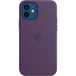 Чохол Silicone Case з MagSafe для Apple iPhone 12/12 Pro (Amethyst) ААА [57144] - мініатюра 8