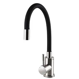 Змішувач для кухні Globus Lux Alpen SBT1-203SB Чорний матовий