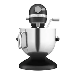 Кухонна машина KitchenAid Artisan 6,6 л 5KSM70SHXEBK з підйомною чашею колір чавун - мініатюра 2