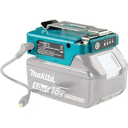 Адаптер USB універсальний для акумуляторів LXT Makita TD00000111 - мініатюра 5
