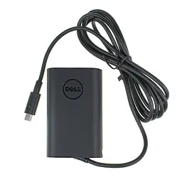 Блок живлення для ноутбука Dell USB-C 45W (20V2.25A, 15V3A, 12V3A, 9V3A, 5V2A), USB3.1/Type-C/USB-C, Black