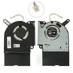 Вентилятор для ноутбука ASUS G531GU (GPU FAN), G531GD, G531GW, G531GV, 5V, 4pin (13NR01N0P09011, 13NR01I0P02011, 13NR01I0P02111, 13NR01I0P02012) (Кулер)