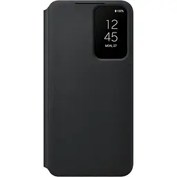 Оригінальний чохол-книжка Samsung для Galaxy S22 5G S-View Clear View Cover Smart (6.1") Чорний