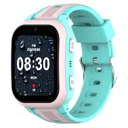 Дитячий смарт-годинник Wonlex KT41 годинник-телефон з відеодзвінком GPS WI-FI і SIM-картою Pink (19140)