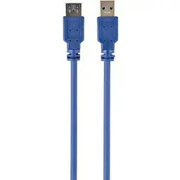 Дата кабель подовжувач USB3.0 AM/AF Cablexpert (CCP-USB3-AMAF-10)