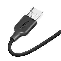 Кабель для заряджання та обміну даними USB Ridea RC-AI21 AirSiliconePro 60W 20V/3A USB-Type C 1 м Чорний - мініатюра 5