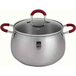 Каструля IQ Be Royal з кришкою 24 см 5.2 л (IQ-2051-24) - мініатюра 2