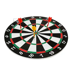 Дартс класичний Cornix Dartboard Game 2 в 1 36.5 см + 2 комплекти дротиків XR-0391 - мініатюра 6