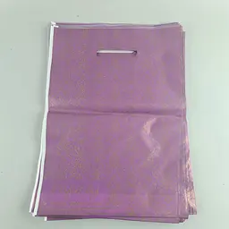 Пакети з вирубаною ручкою (25*35+3)"ПЕРФЕКТ" СИРЕНЬ ХВГ (25 шт)