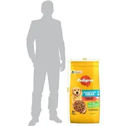Сухий корм для собак Pedigree з яловичиною та овочами 12 кг (5998749145043) - мініатюра 4