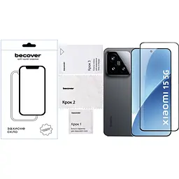 Скло захисне BeCover Xiaomi 15 5G Black (713419) - мініатюра 4