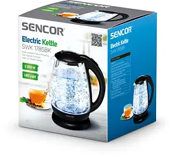Електрочайник Sencor SWK 1785BK - мініатюра 8