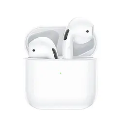 Bluetooth Стерео Гарнітура Borofone BW34, BT5.3, 30mAh, 200mAh, 4h, Білий - мініатюра 3