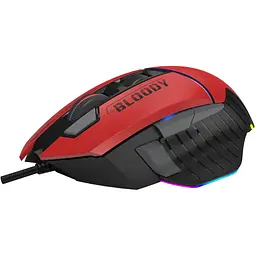 Мишка A4Tech Bloody W95 Max RGB Activated USB Sports Red (4711421985581) - мініатюра 7