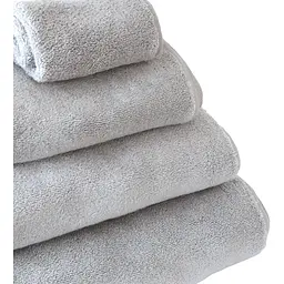 Рушник МВМ My Home Ніжність 70x140 см сіро-блакитний (BT-11 L GRAY/BLUE) - мініатюра 9
