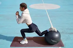 М'яч для фітнесу (фітбол) Power System PS-4012 Ø65 cm PRO Gymball Black (4012BK-0) - мініатюра 6