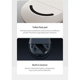 Мишка Xiaomi Dual-mode Wireless Mouse 2 White (BHR8849GL) (1122317) - мініатюра 5