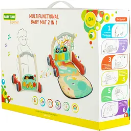 Багатофункціональний дитячий розвиваючий килимок Baby Team 2 в 1 (8590) - мініатюра 9