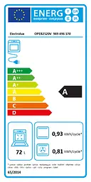 Духова шафа електрична Electrolux Rococo вбудована шампань - мініатюра 7