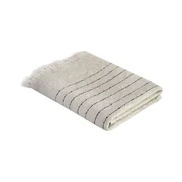 Рушник з льону Lotus Home - Line чорний 50x90 - мініатюра 6