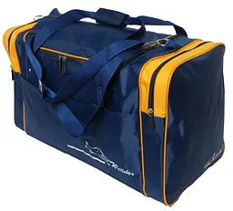 Дорожня сумка Wallaby 430-3 60л Синій з жовтим - мініатюра 3
