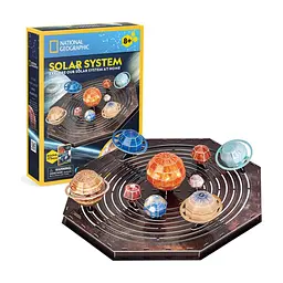 Пазл Cubic Fun Тривимірна головоломка-конструктор Stem Сонячна система (DS1087h) - мініатюра 2