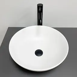 Умивальник VBI Amalfi white matt накладний VBI-013400, Білий матовий - мініатюра 3
