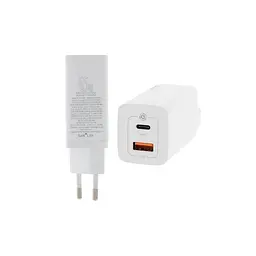 Зарядное устройство 65 W Baseus GaN2 Lite Quick Charger A+C CCGAN2L-B02