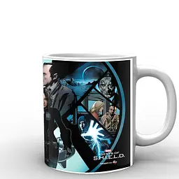 Кухоль GeekLand білі Агенти Щ.И.Т Agents of S.H.I.E.L.D. комікс AS.02.004 330 мл білий - мініатюра 3