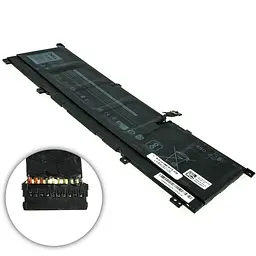 Акумулятор для ноутбука Dell 8N0T7 (XPS 15 9575, Precision 5530 2-in-1) 11.4V 6254 mAh 75Wh Black - мініатюра 2