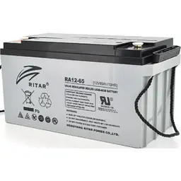 Акумулятор Ritar AGM RA12-65, Gray Case, (12V 65.0Ah)