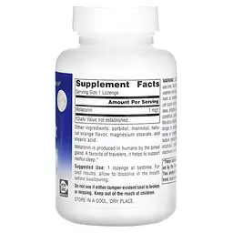 Натуральна добавка Source Naturals Melatonin 1mg Sleep Science Апельсин 100 льодяників - мініатюра 2