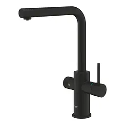 Змішувач для кухні з підключенням питної води Grohe Blue Pure Minta 30590KF0 Чорний матовий - мініатюра 2